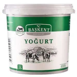 BAŞKENT AZ YAĞLI SADE YOĞURT 4 KG